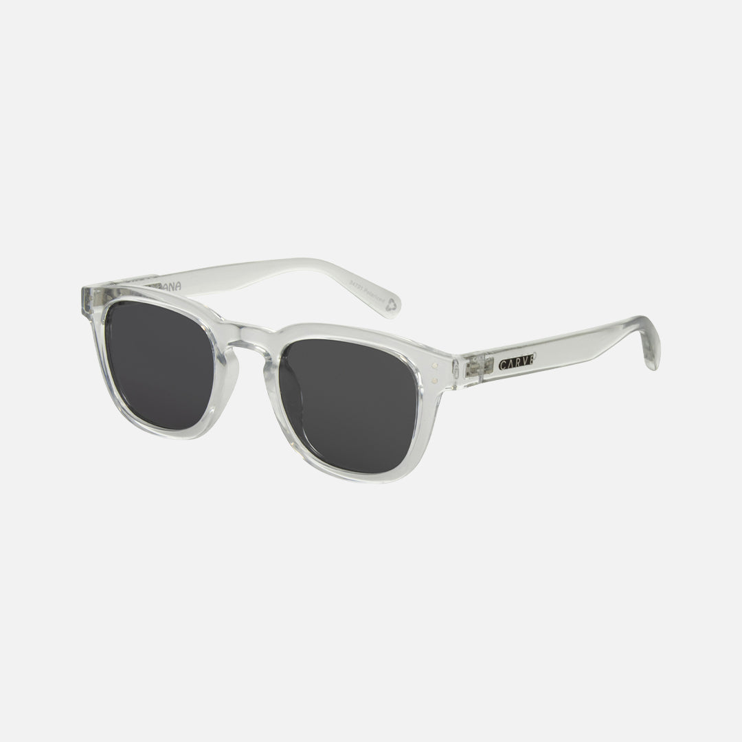 Carve Havana Gloss Clear Crystal Recycled Frame With Grey Polarized Lens