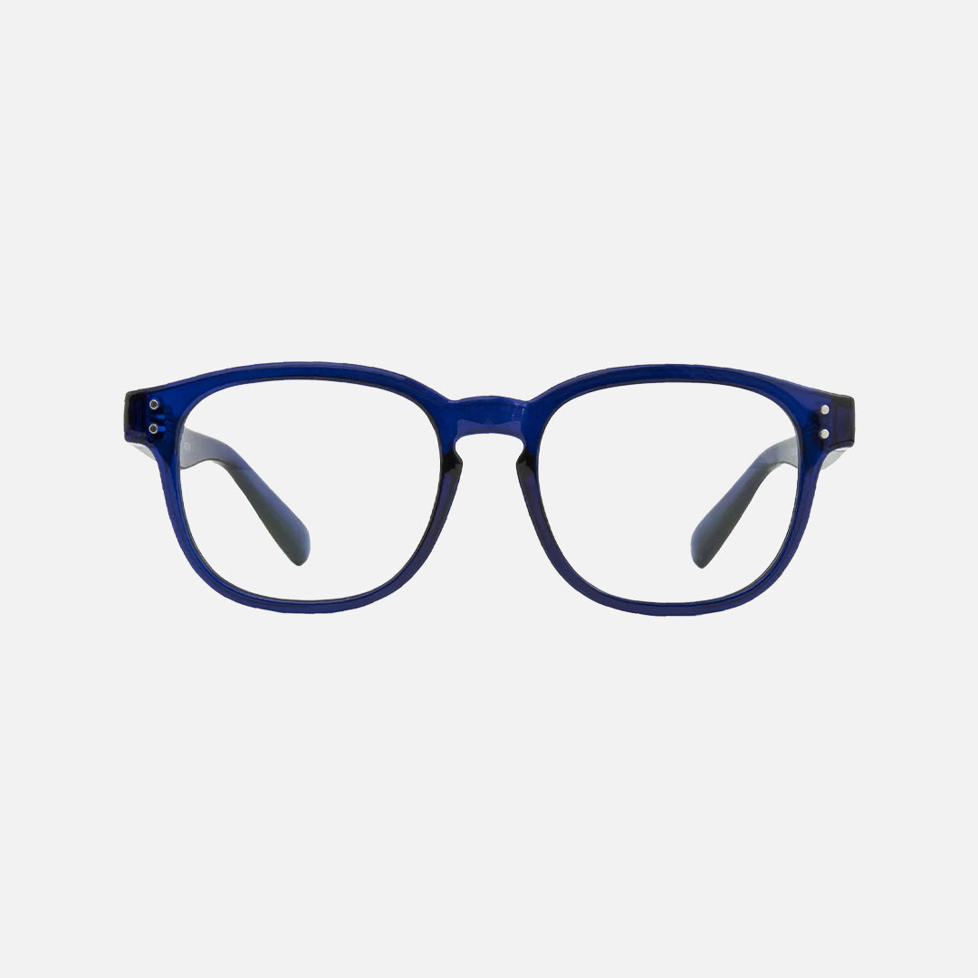 carve Havana Jr Blue Light Matt Translucent Navy Frame Glasses