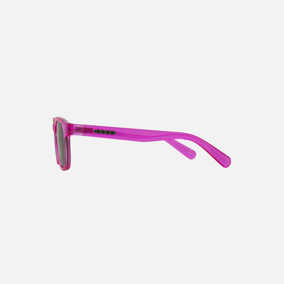 Carve Havana Jr Crystal Hot Pink Frame Grey Lens Sunglasses