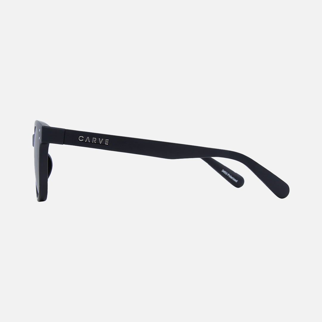 Carve Homeland Matt Black Frame With Grey Polarized Lens