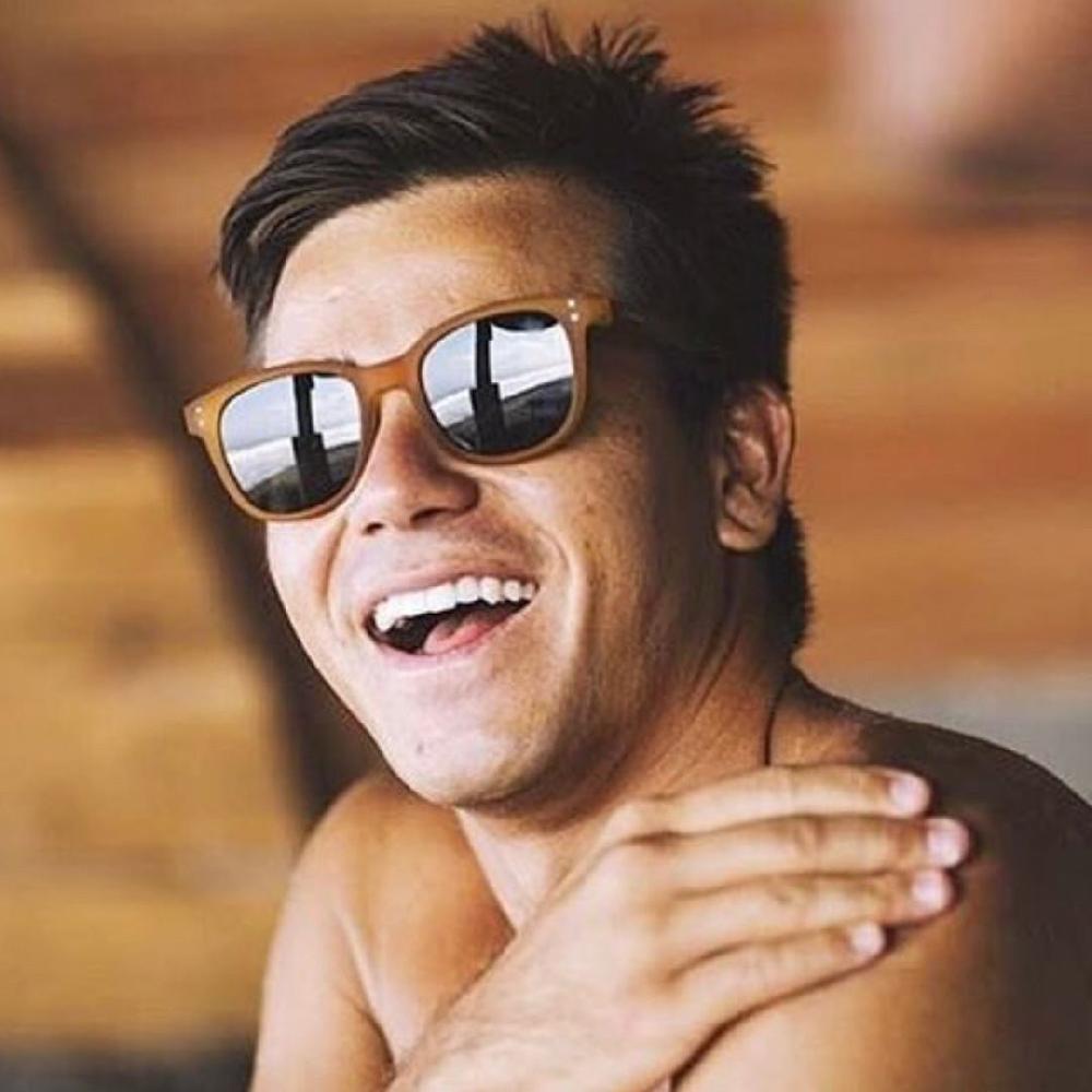 Carve Homeland Matt Honey Frame With Green Polarized Lens