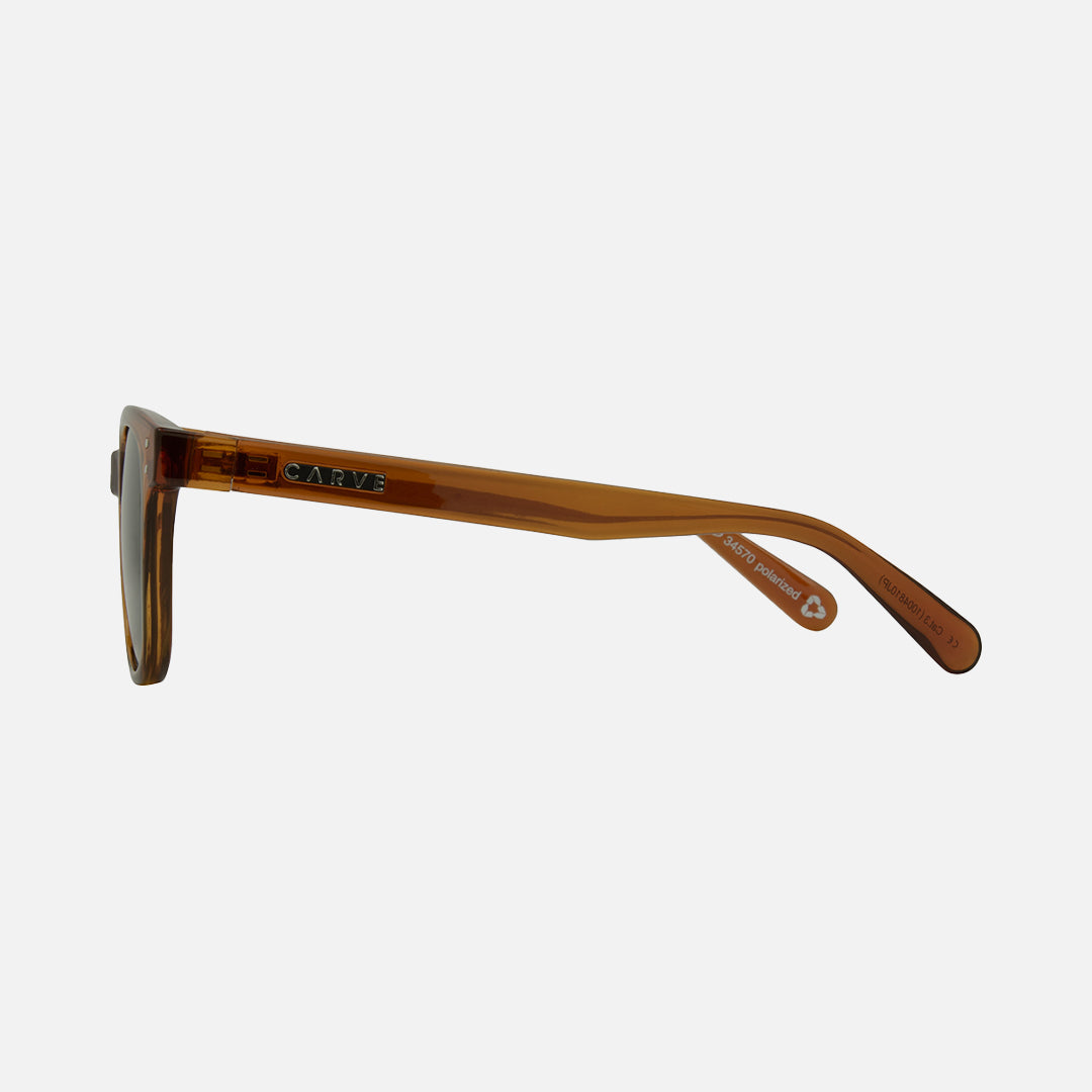 Carve Homeland (Recycled) Recycled Gloss Translucent Toffee Grey Polarized Lens