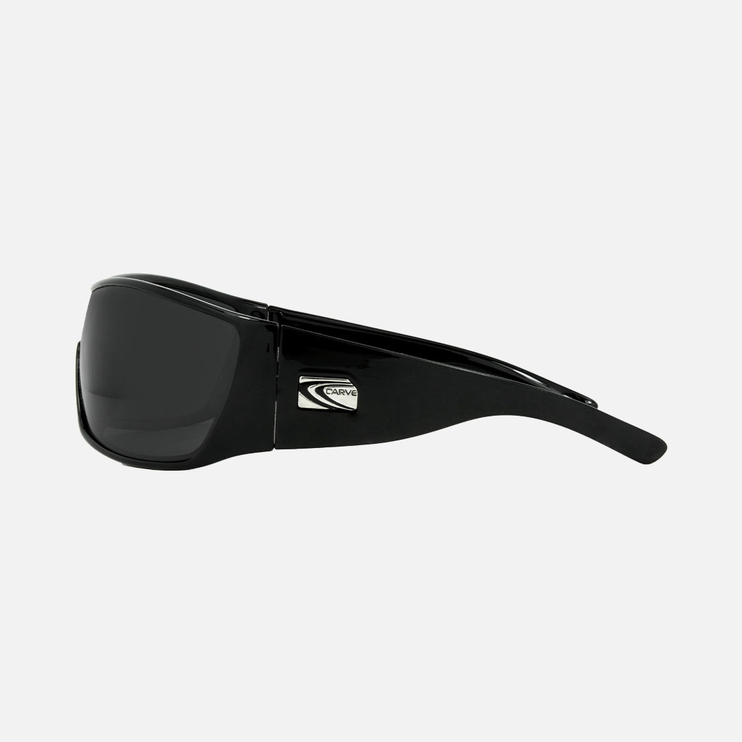 Carve Kingpin Polarized Gloss Black Frame Sunglasses