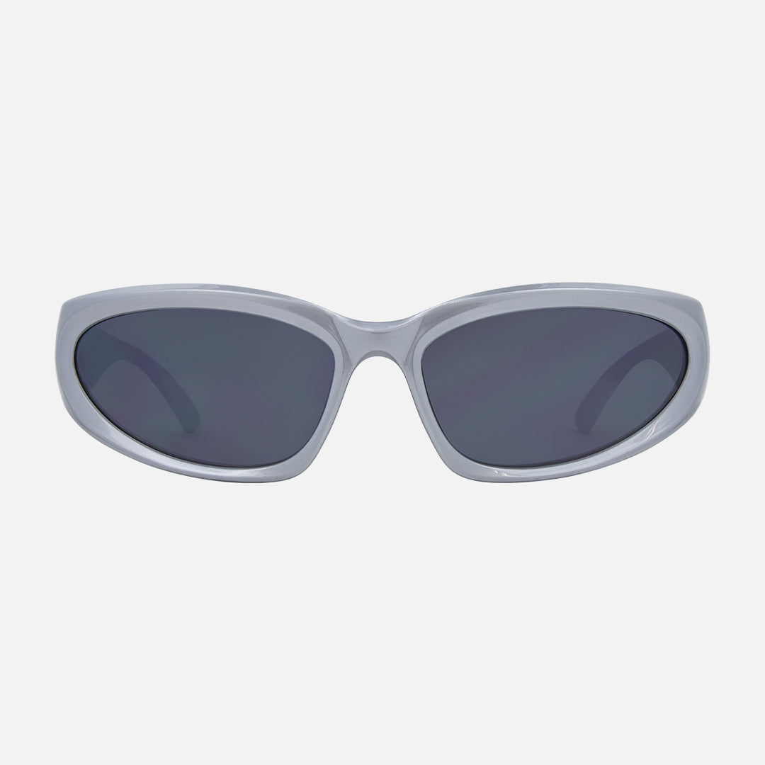 carve Kubix Gloss Silver Frame with Grey Mirrored Lens