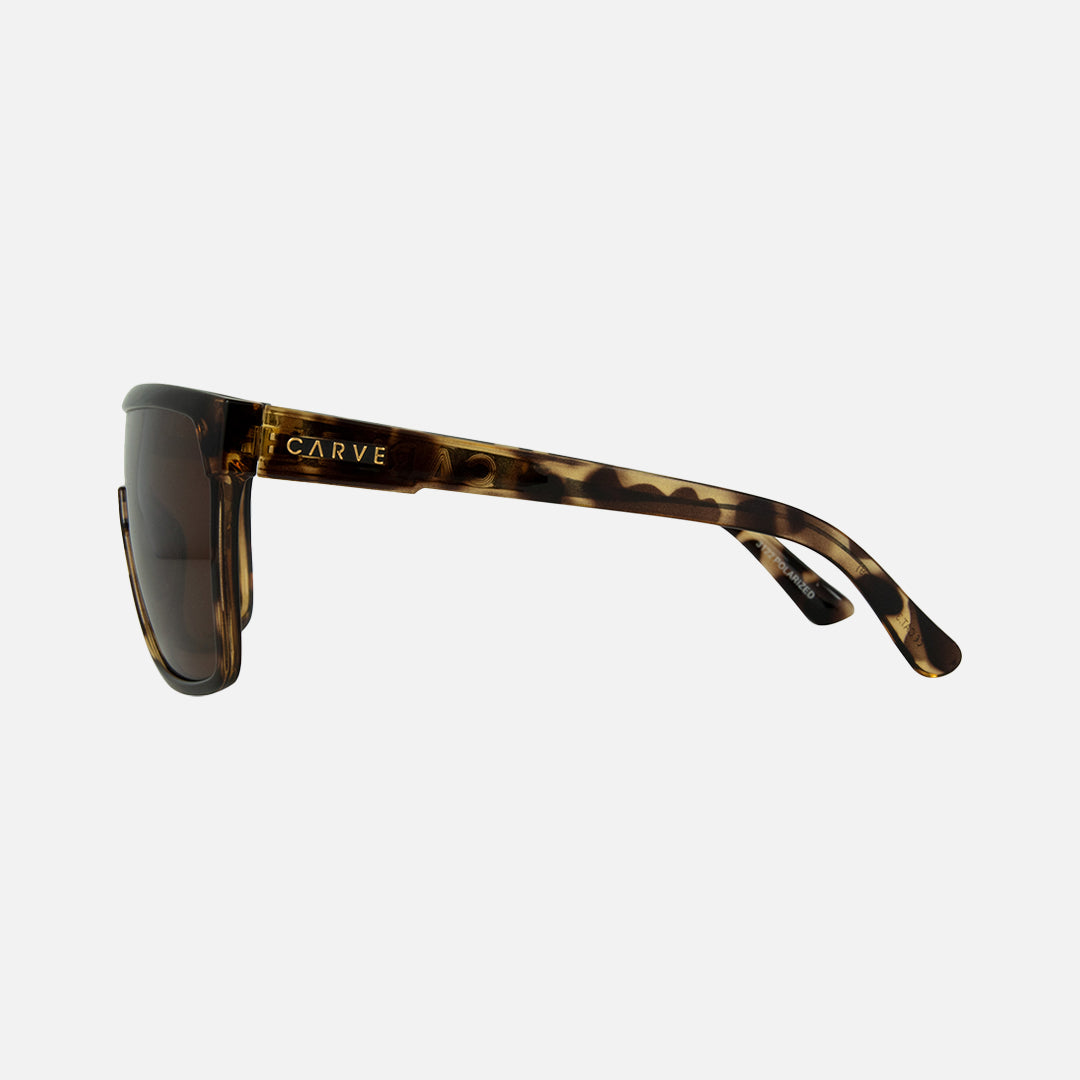 Carve La Ropa Gloss Yellow Tort Brown Polarized Lens