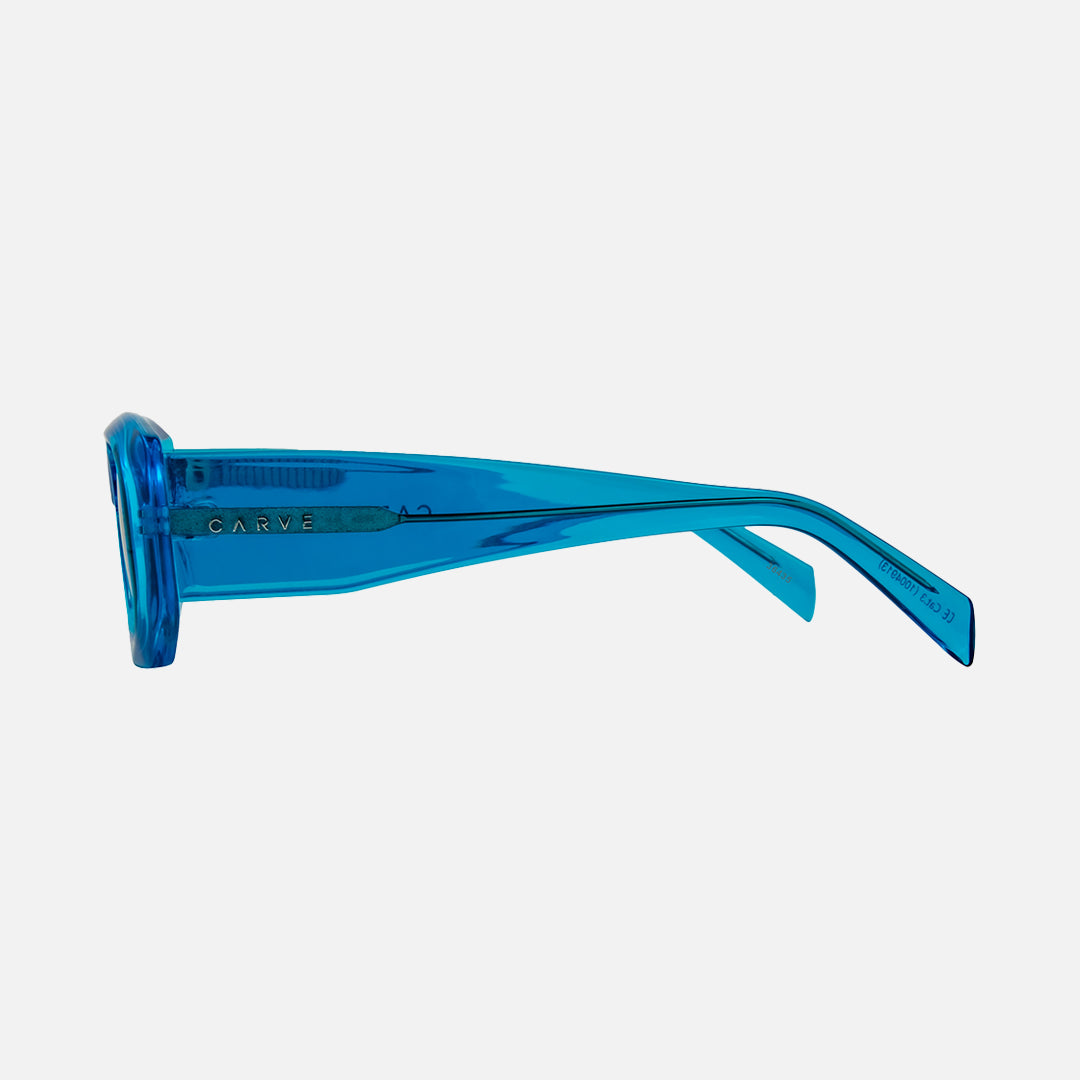 Carve Mayhem Gloss Crystal Cyan Frame With Grey Lens