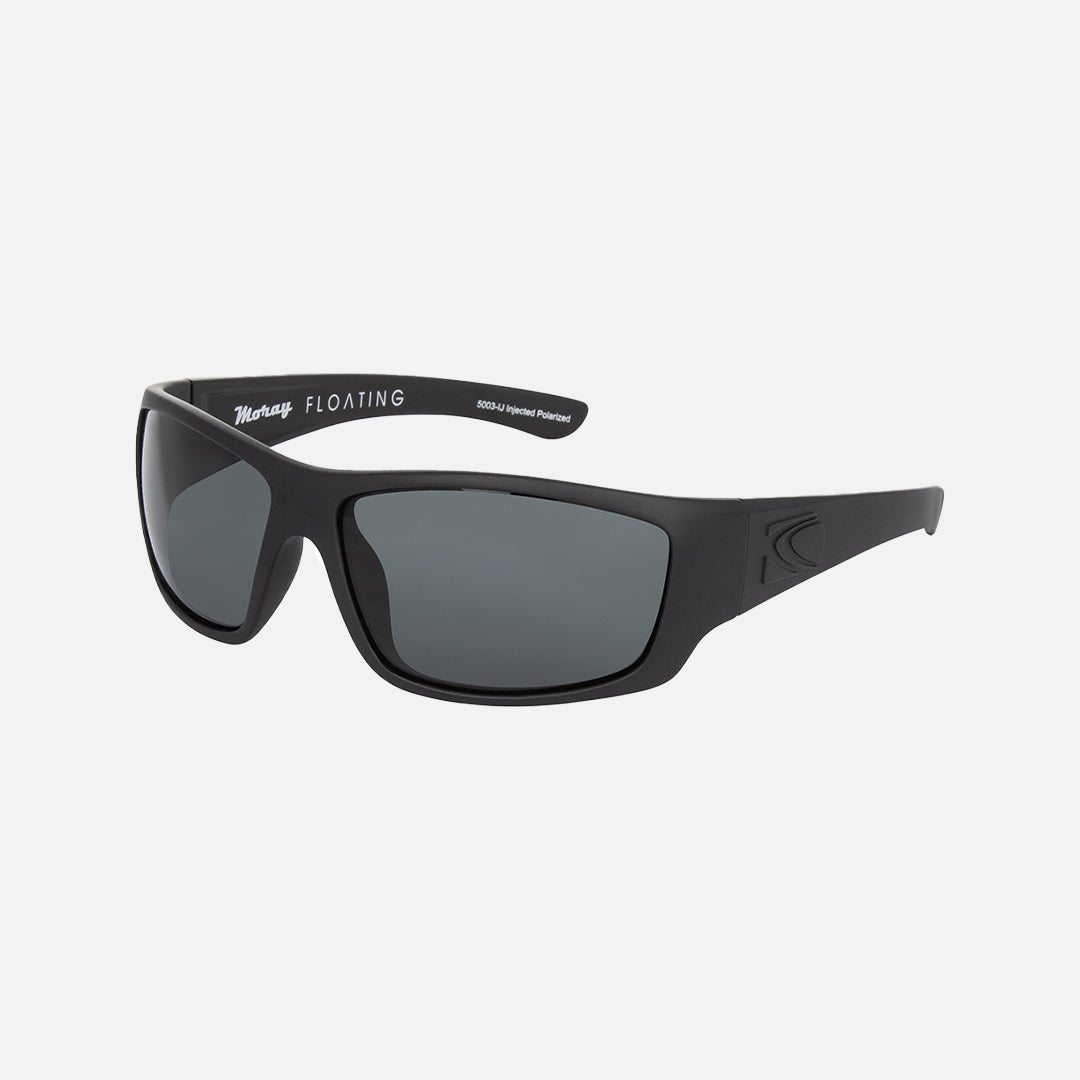 Carve Moray Floating Matt Black Frame With Grey Injected Polarized Hydrophobic Lens