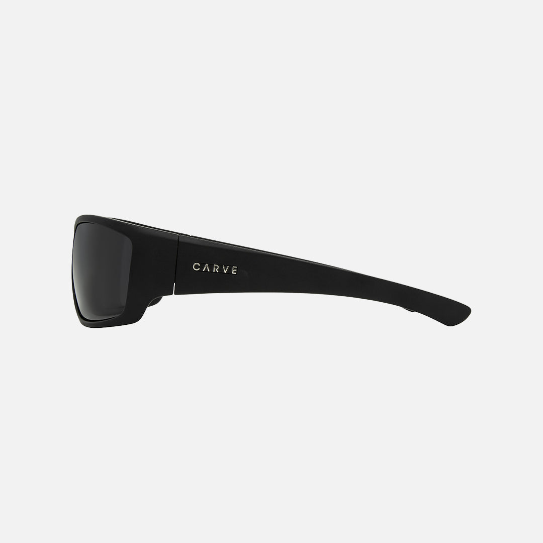 Carve Moray Matt Black Frame With Grey Polarized Lens