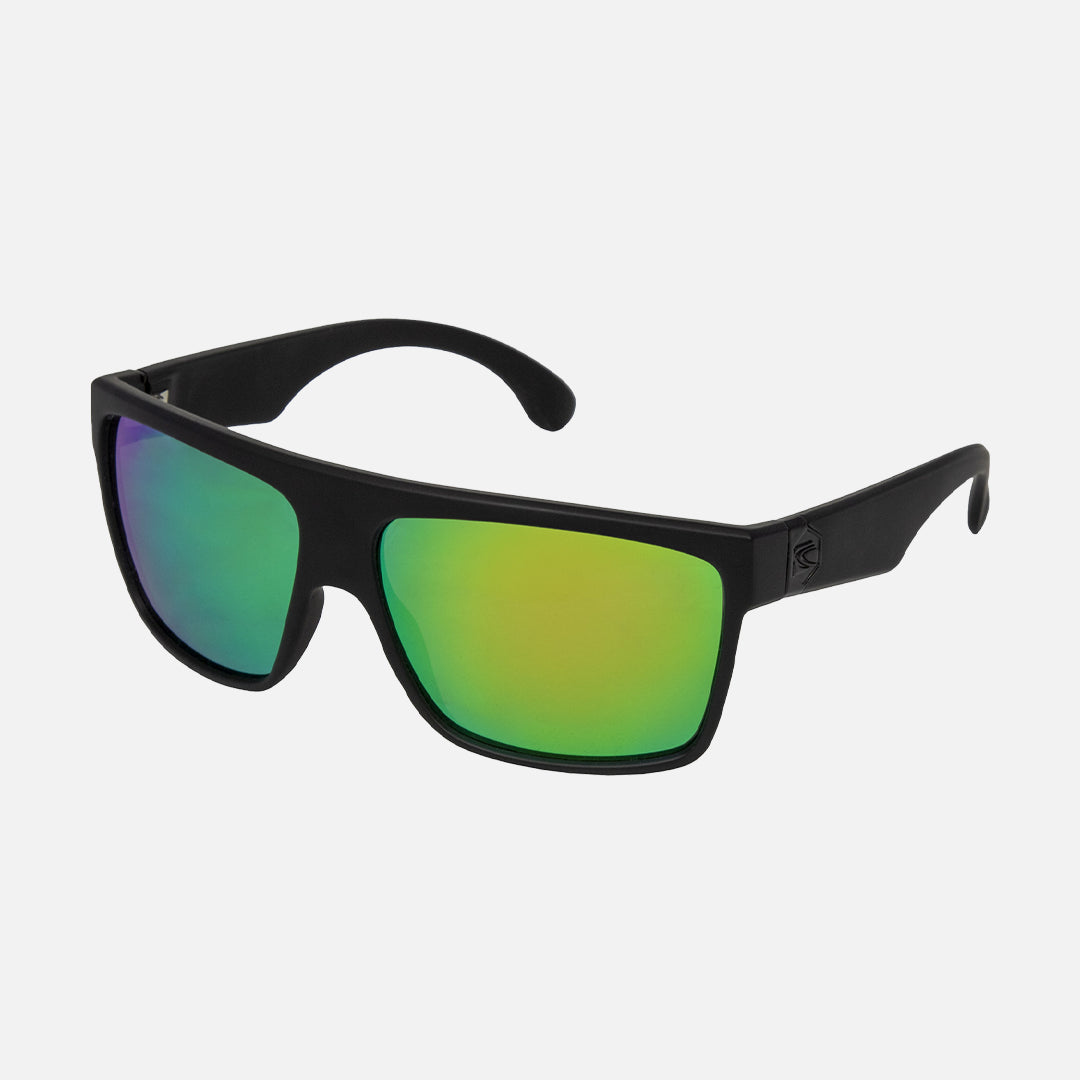 Carve Onyx Matt Black Frame Grey Green Iridium Lens