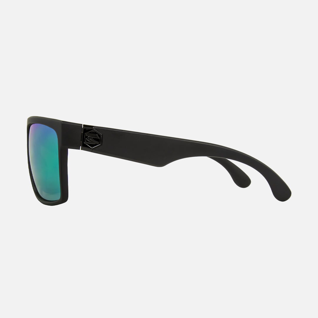 Carve Onyx Matt Black Frame Grey Green Iridium Lens