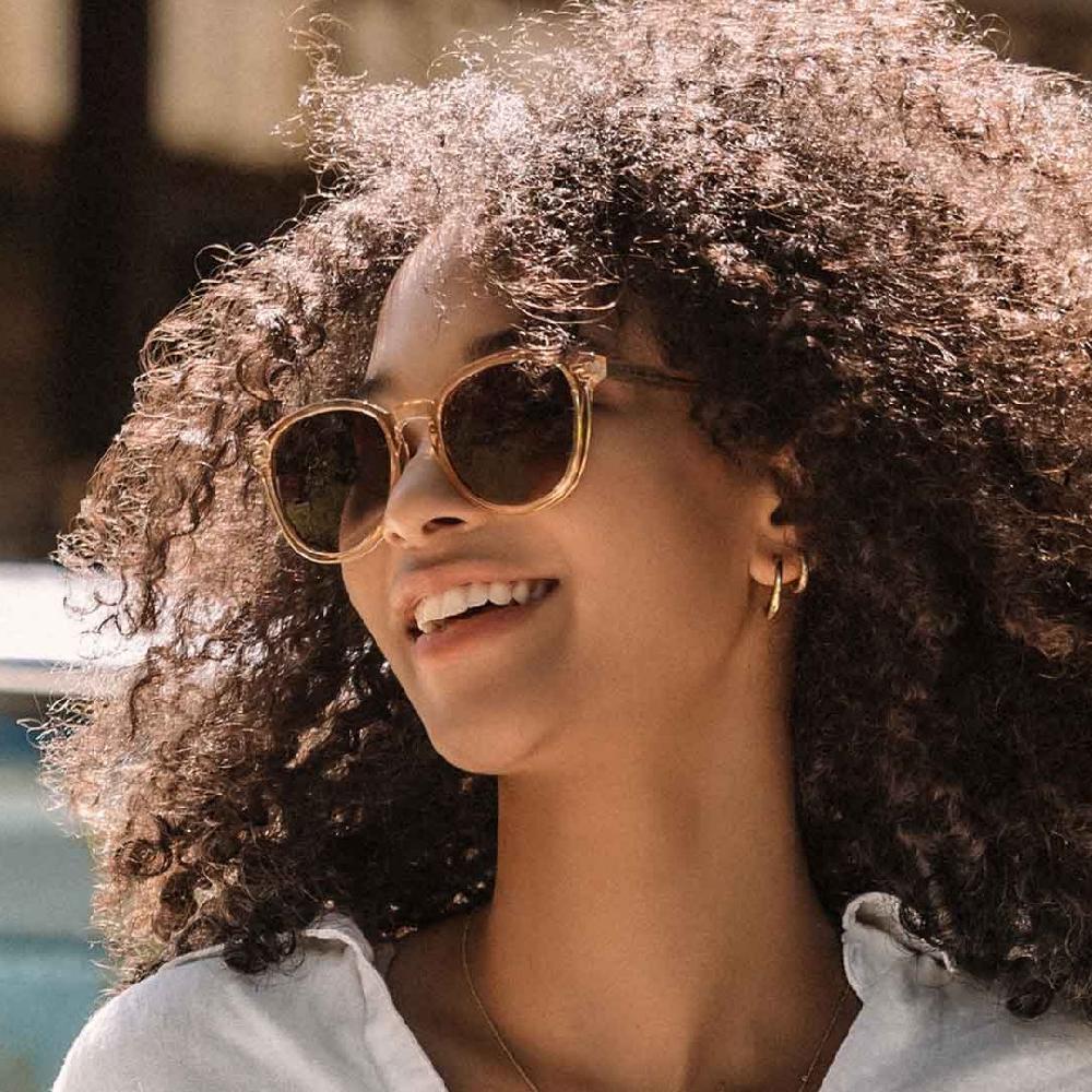 Carve Oslo Gloss Crystal Caramel Gradient Brown Lens