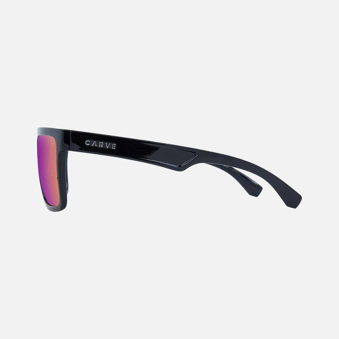 Carve Phenomenon Iridium Gloss Black Frame Sunglasses
