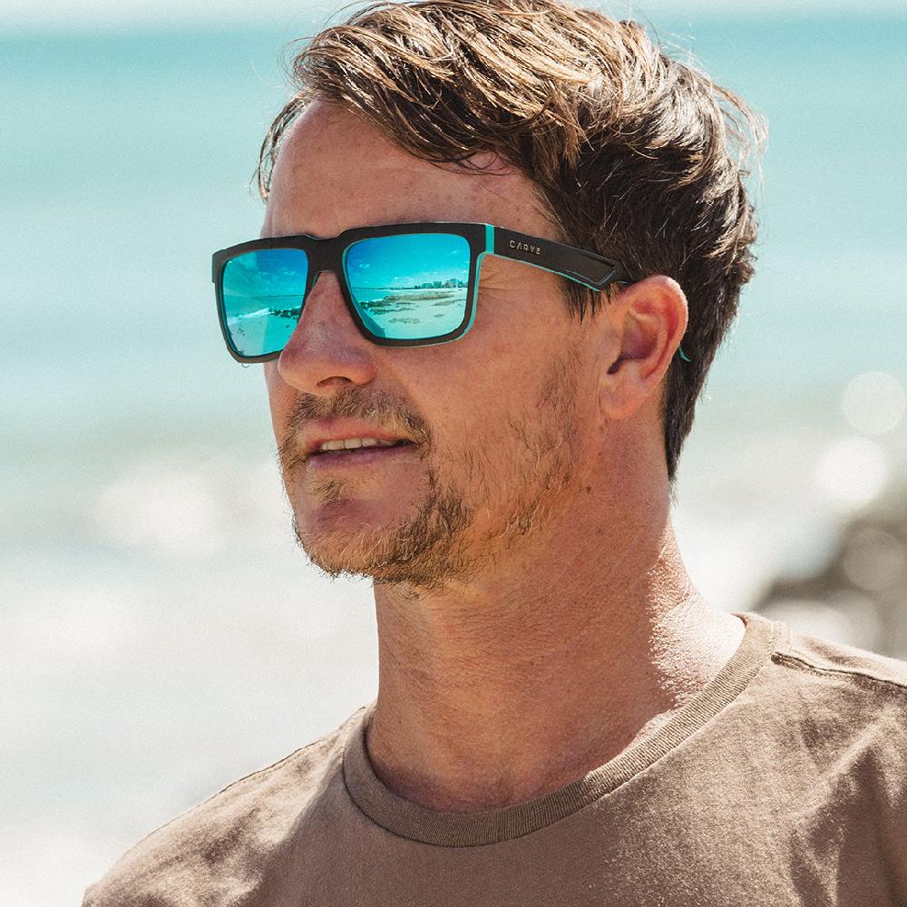 Carve Phenomenon Iridium Matt Black Frame Sunglasses