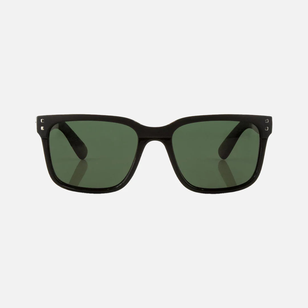 carve Rivals Combination Gloss And Matt Black Frame with Green Polarized Lens