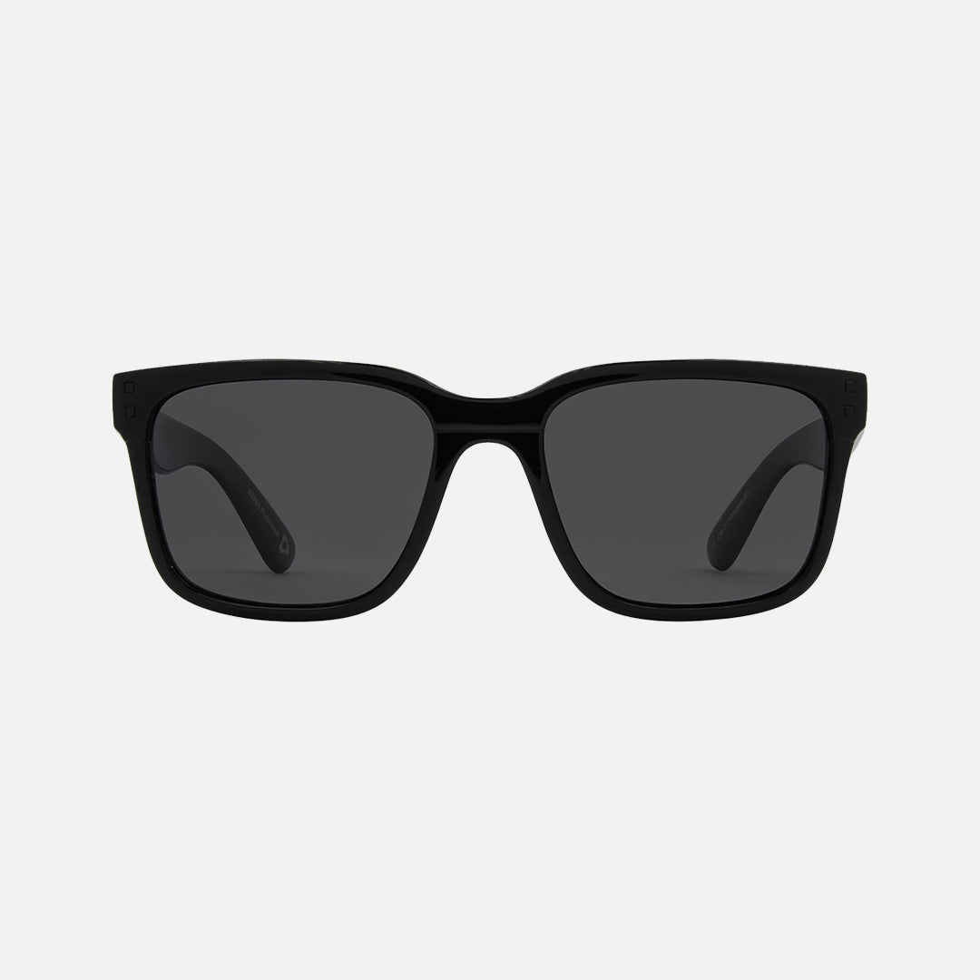carve Rivals Gloss Black Recycled Frame with Grey Polarized Lens