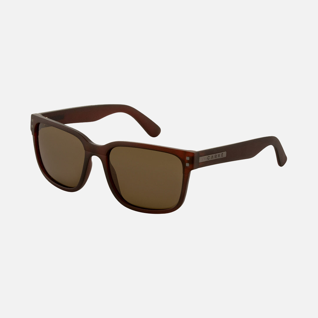 Carve Rivals XL Matt Translucent Brown Frame With Brown Polarized Lens