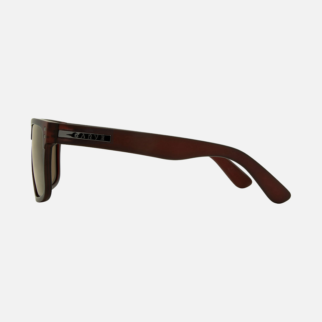 Carve Rivals XL Matt Translucent Brown Frame With Brown Polarized Lens