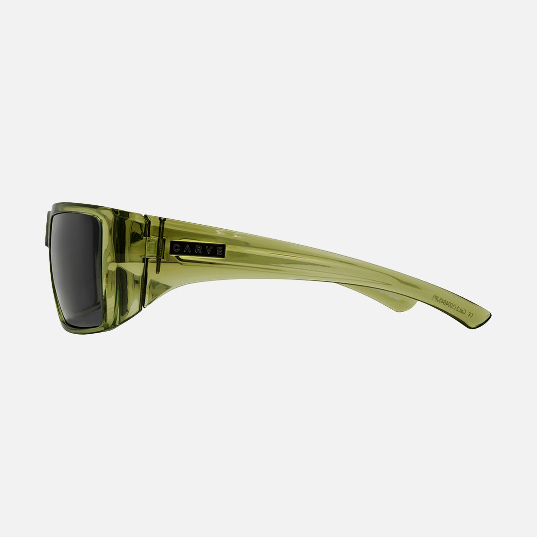 Carve Sanada Gloss Crystal Chartreuse Frame With Grey Polarized Lens