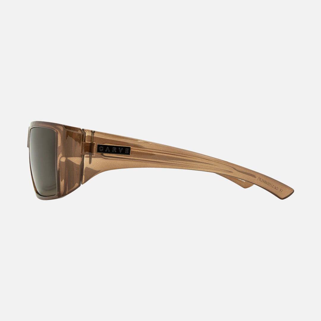 Carve Sanada Gloss Translucent Coffee Frame With Brown Polarized Lens