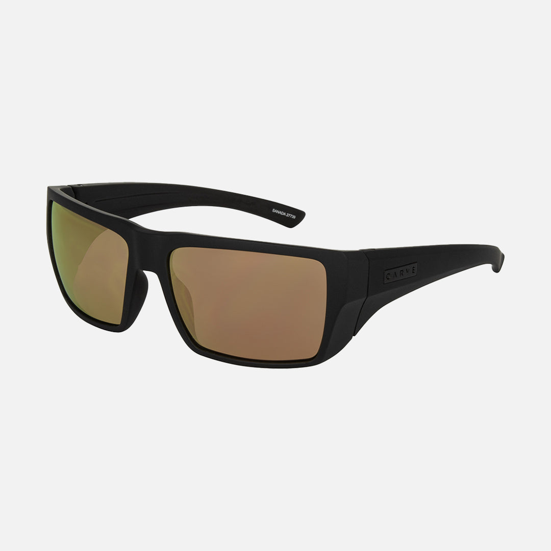 Carve Sanada Matt Black Frame With Copper Iridium Lens