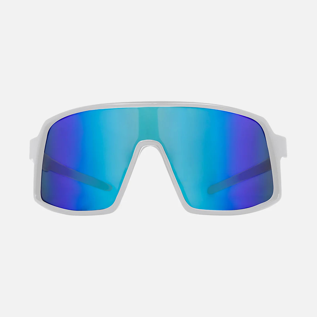 carve Sierra Gloss White Frame Grey Lens with Blue Iridium