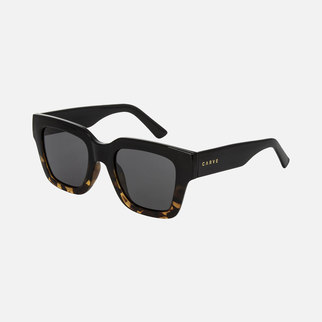 Carve Soho Gloss Black To Tort Frame With Grey Lens