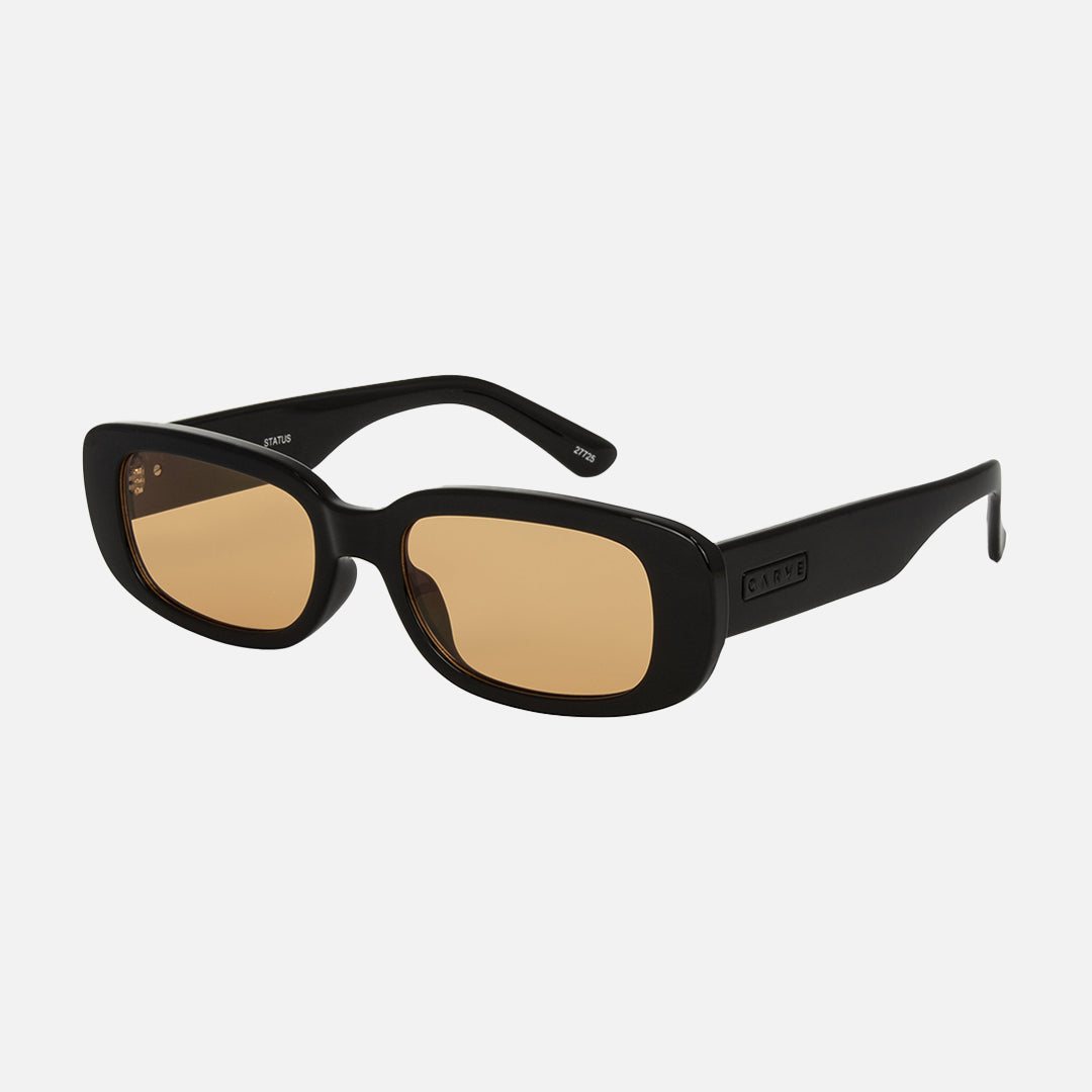 Carve Status Gloss Black Frame With Peach Tint Lens