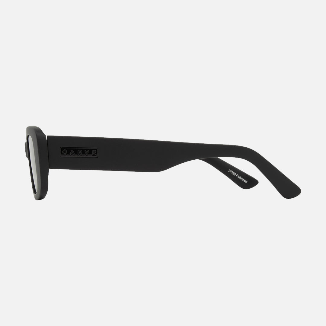 Carve Status Matt Black Frame With Grey Polarized Lens