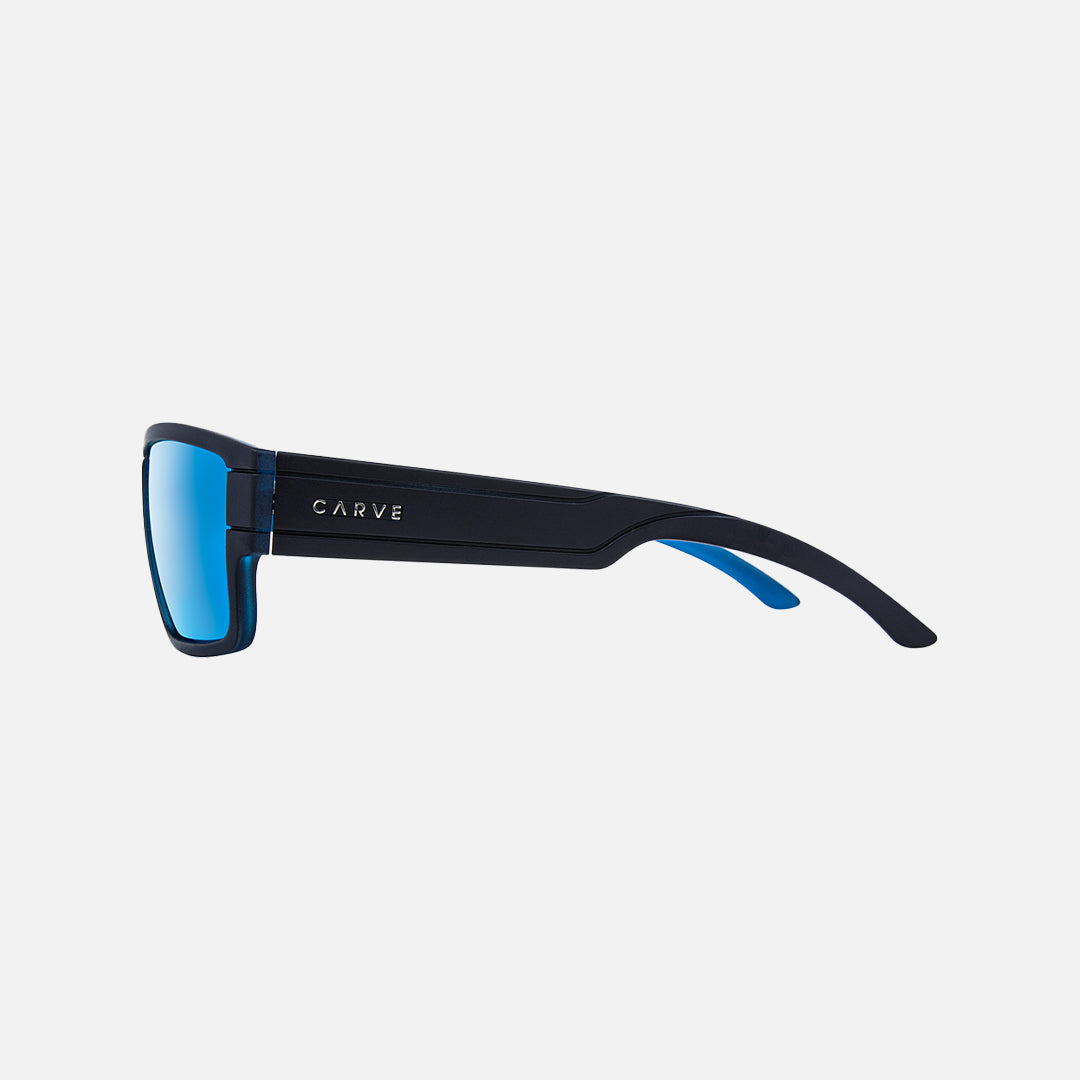 Carve Sublime Blue Iridium / Matt Black Frame Sunglasses