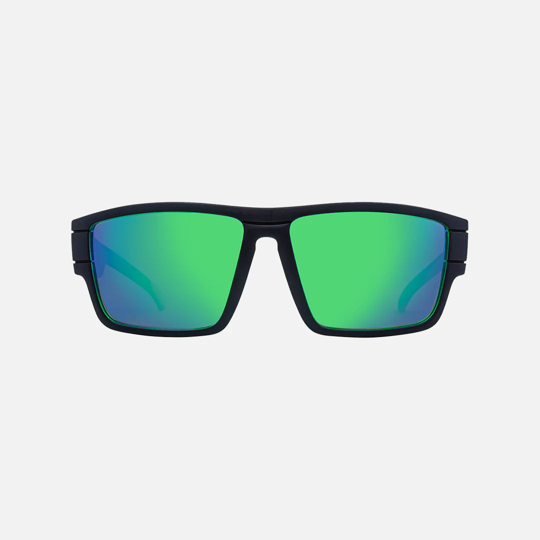 carve Sublime Green Iridium / Matt Black Frame Sunglasses