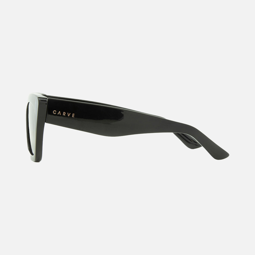 Carve Tahoe Gloss Black Frame With Dark Grey Polarized Lens