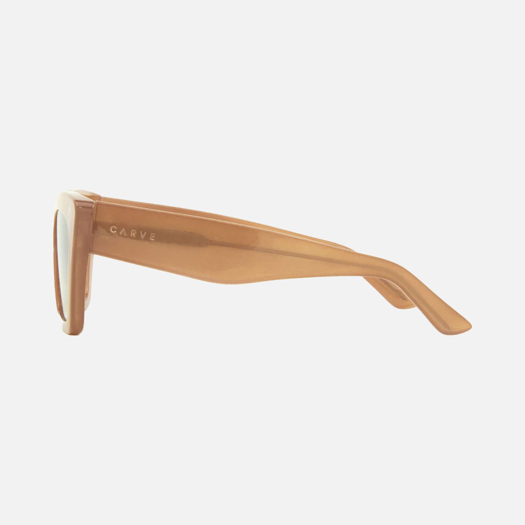 Carve Tahoe Gloss Translucent Nude Frame With Gradient Brown Lens