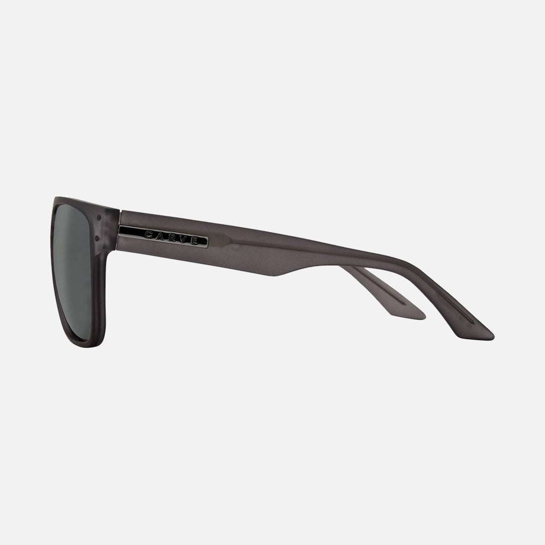 Carve The Hub Matt Translucent Charcoal Grey Polarized Lens