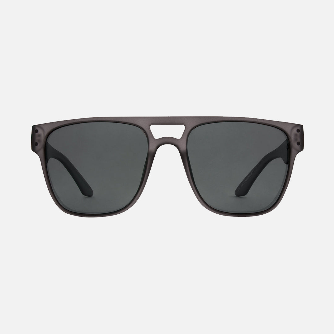 carve The Hub Matt Translucent Charcoal Grey Polarized Lens