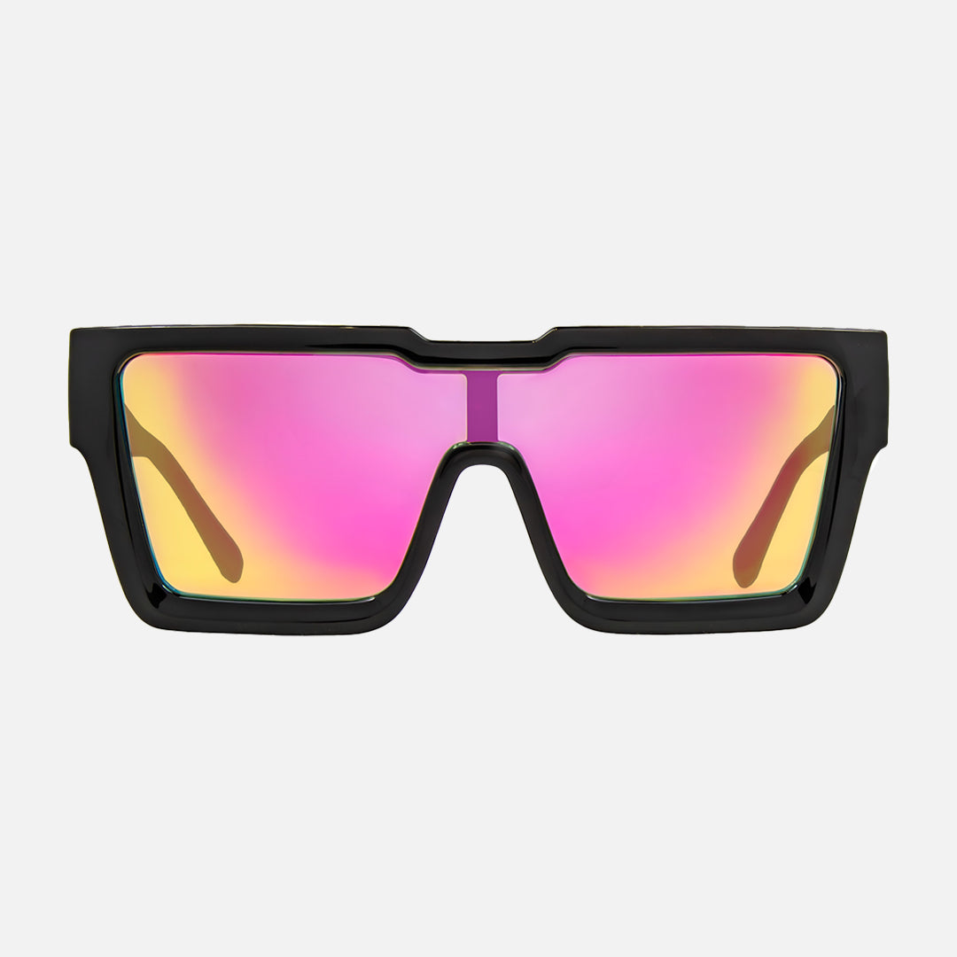 carve The Vegas Gloss Black Frame with Grey Lens with Pink Iridium