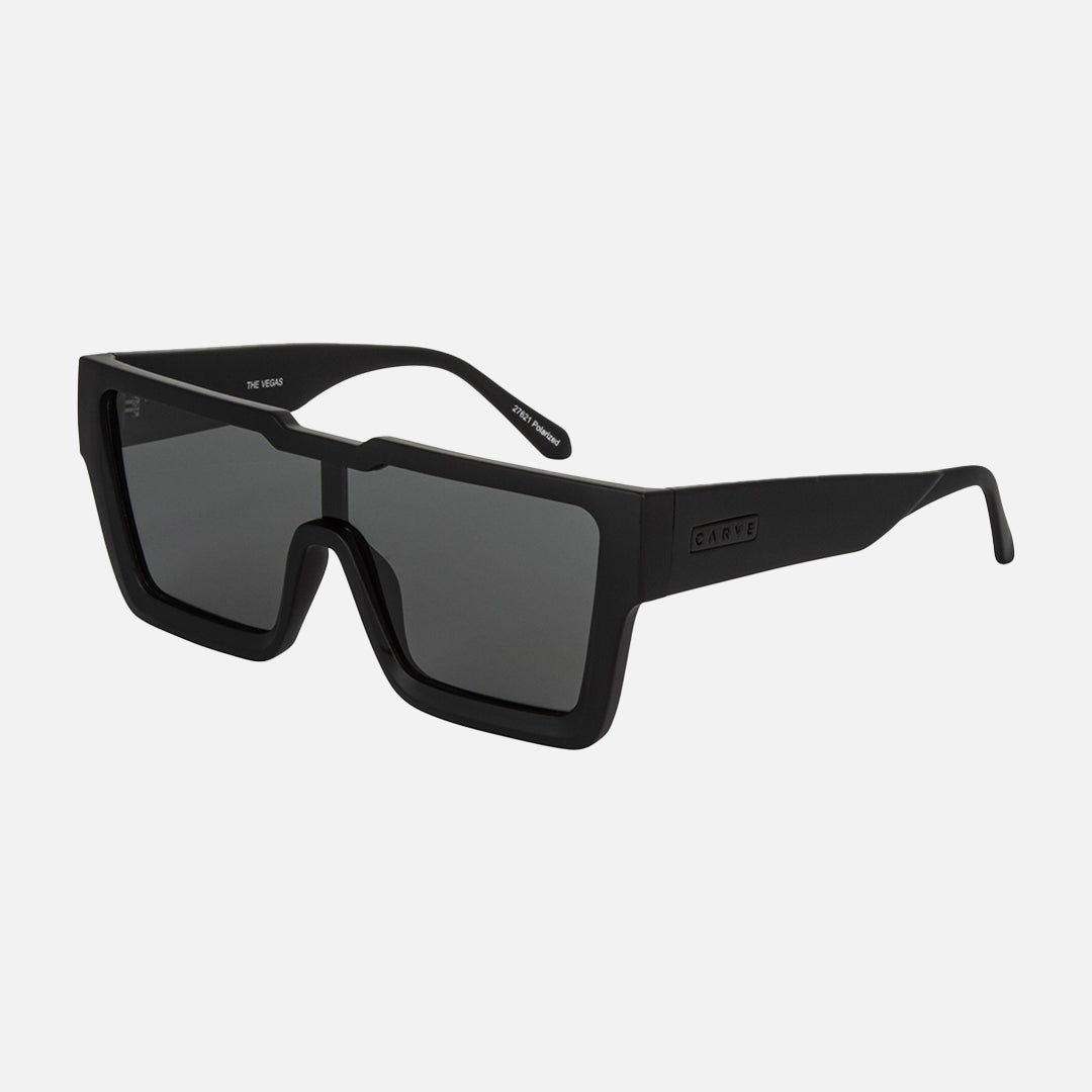 Carve The Vegas Matt Black Frame With Grey Polarized Lens