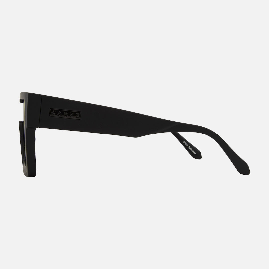 Carve The Vegas Matt Black Frame With Grey Polarized Lens