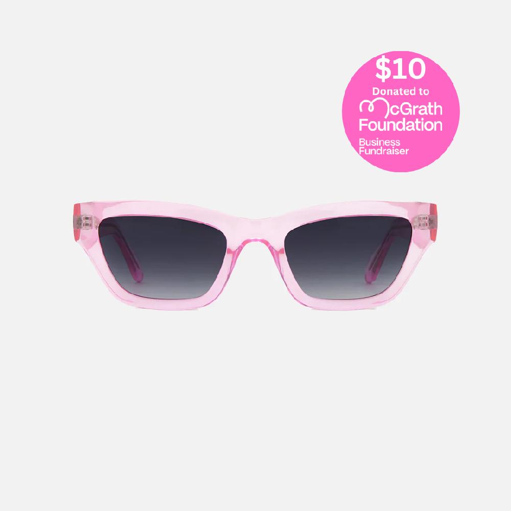 carve Valencia Gloss Translucent Pink Gradient Grey Lens