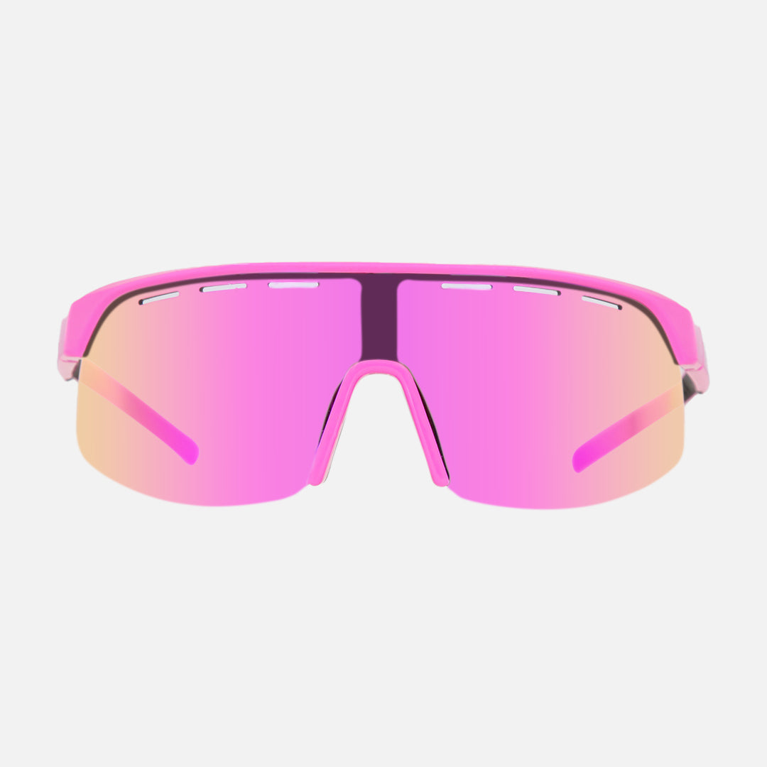 carve Velocity Gloss Pink Frame Grey Pink Iridium with Venting