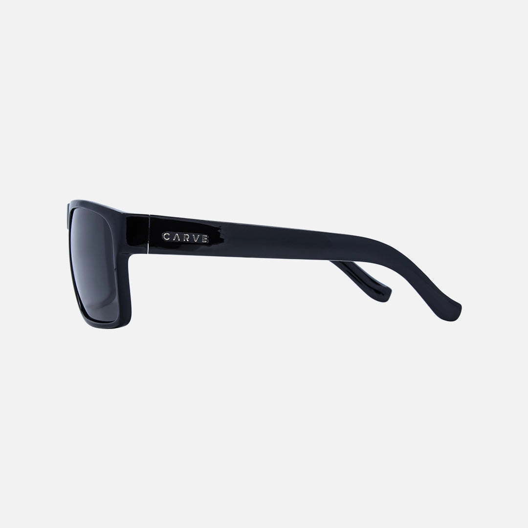 Carve Vendetta Gloss Black Frame Gray Polarized Lens