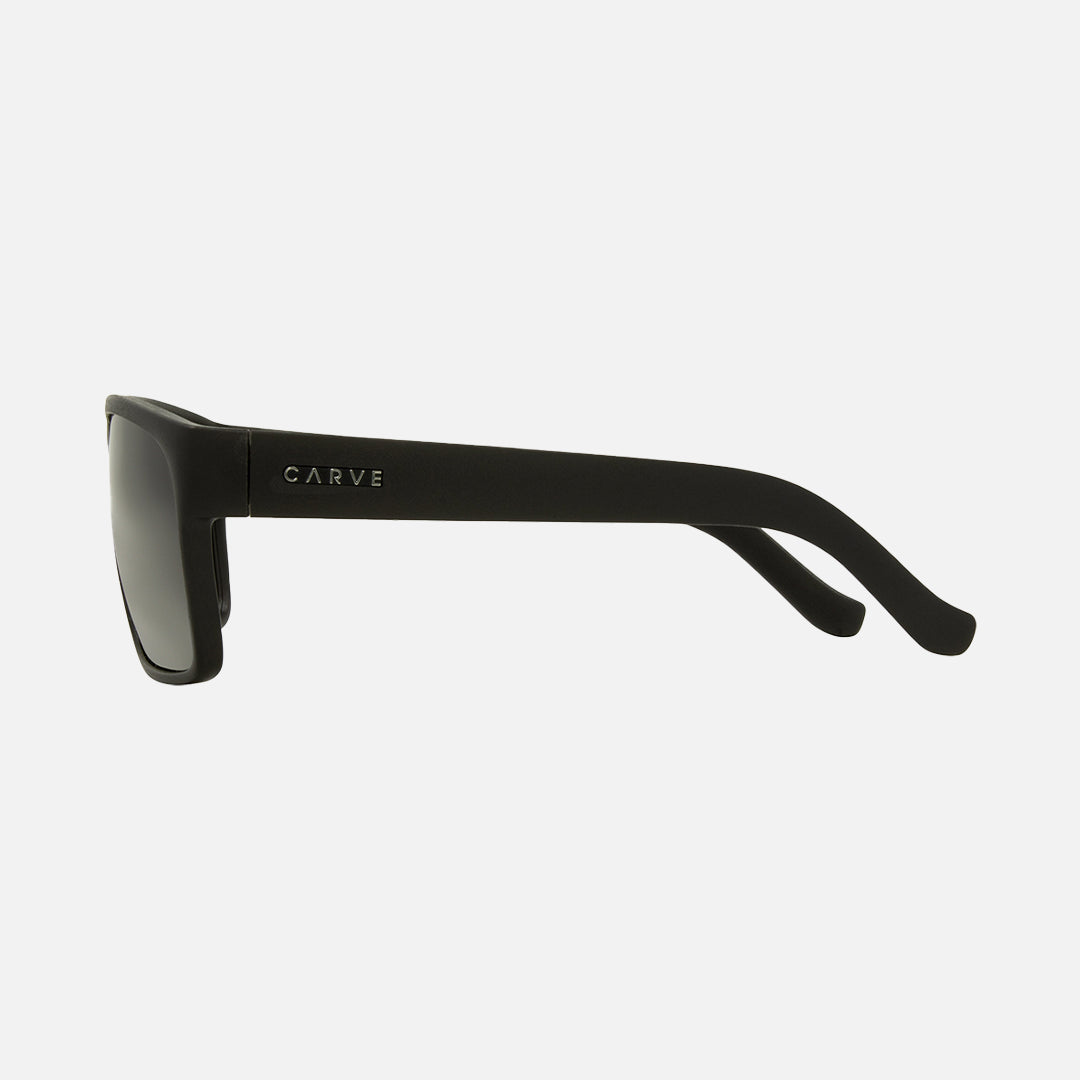 Carve Vendetta Matt Black Recycled Frame Gray Polarized Lens