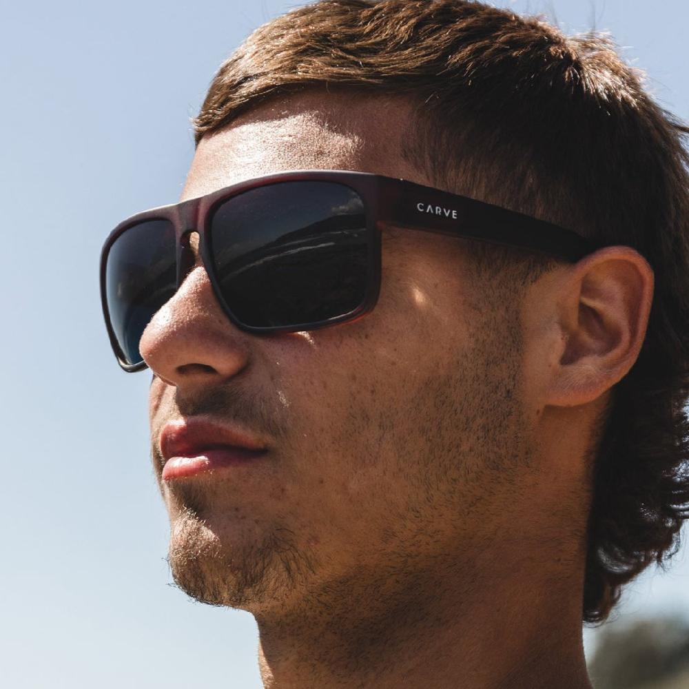 Carve Vendetta Matt Translucent Brick Recycled Frame Brown Polarized Lens