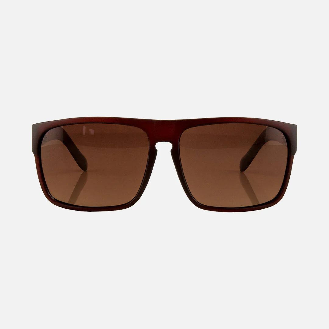 carve Vendetta Matt Translucent Brick Recycled Frame Brown Polarized Lens