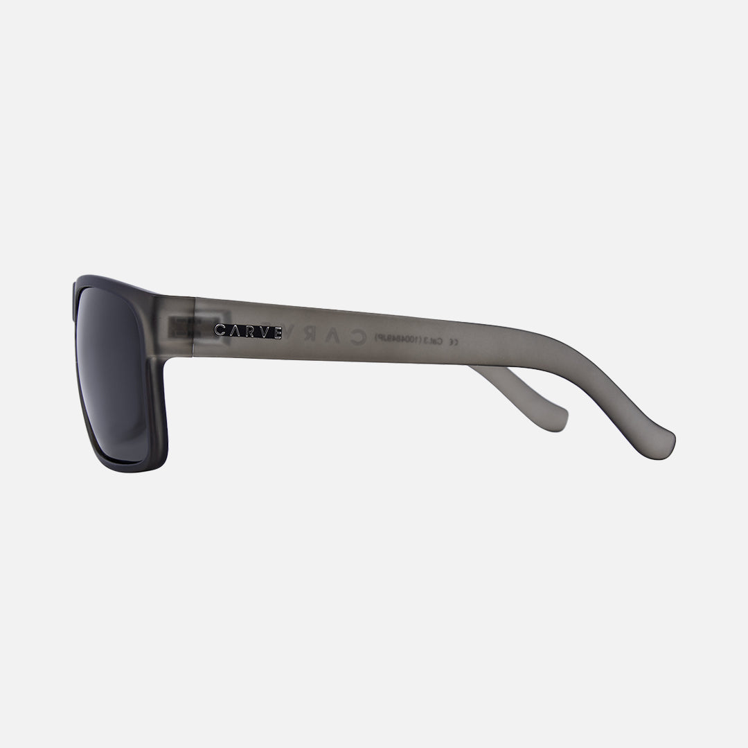 Carve Vendetta Matte Translucent Gray Frame Gray Polarized Lens