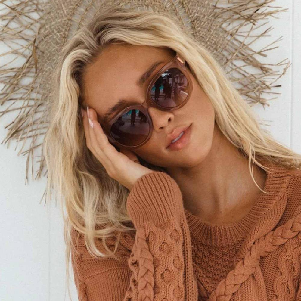 Carve Vivian Gloss Translucent Tobacco Brown Gradient