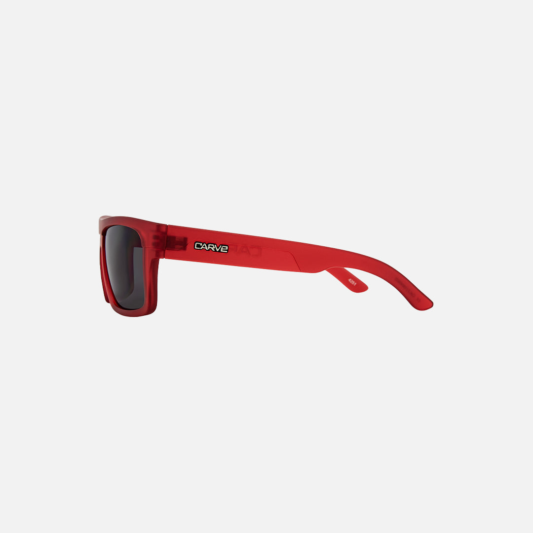 Carve Volley Jr Translucent Cherry Red Frame Sunglasses