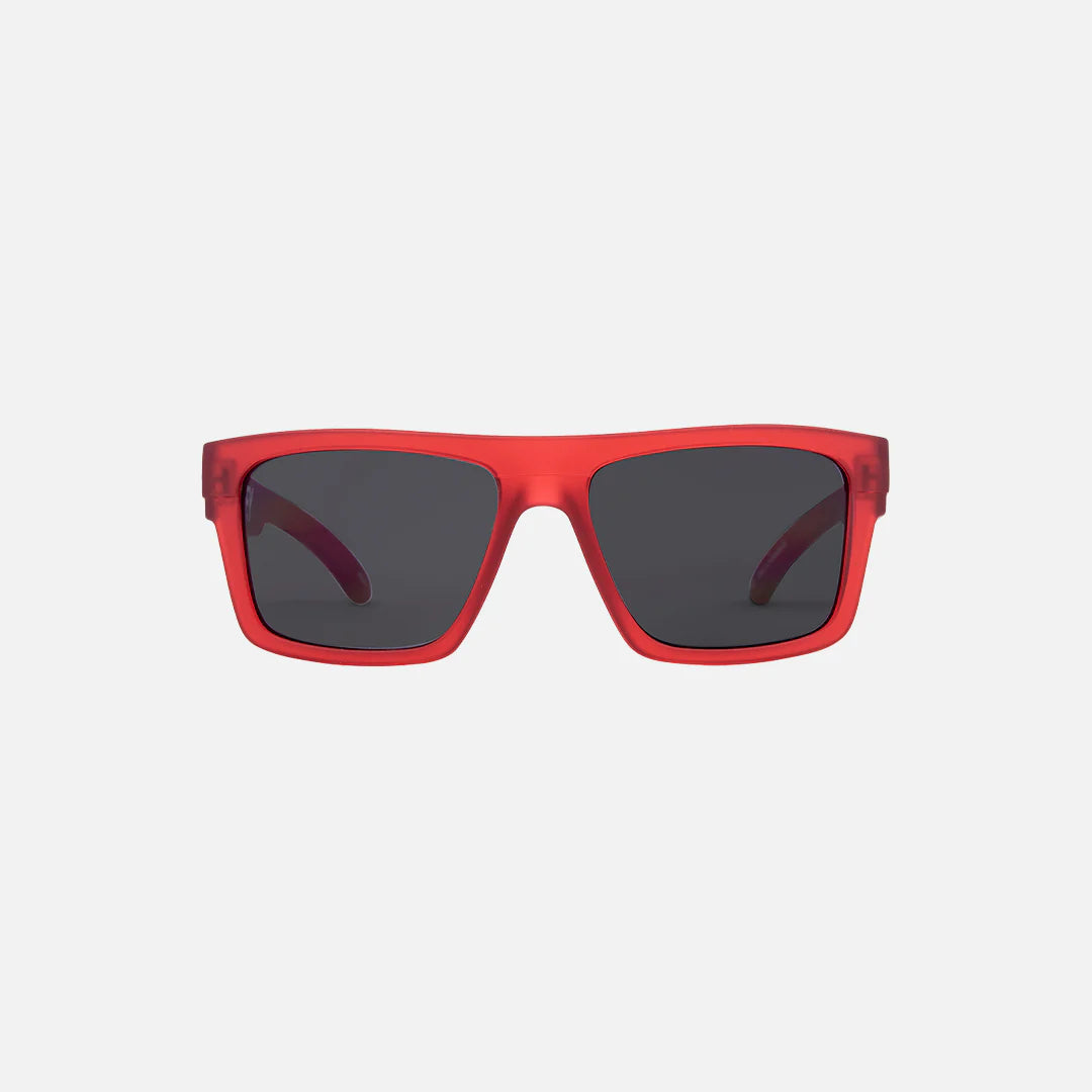 carve Volley Jr Translucent Cherry Red Frame Sunglasses