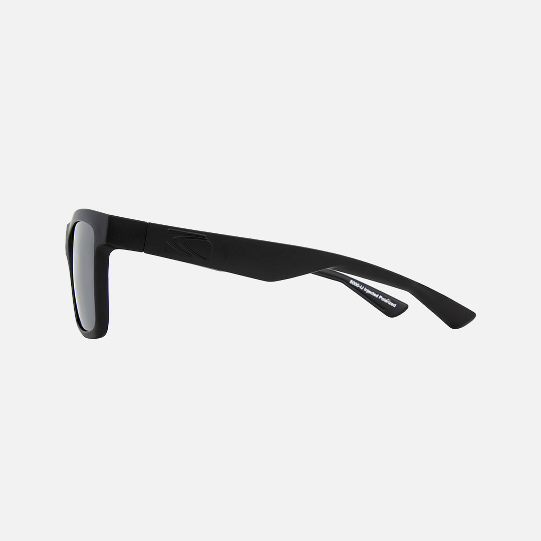 Carve Voyager Floating Matt Black Frame With Grey Injected Polarized Hydrophobic Lens