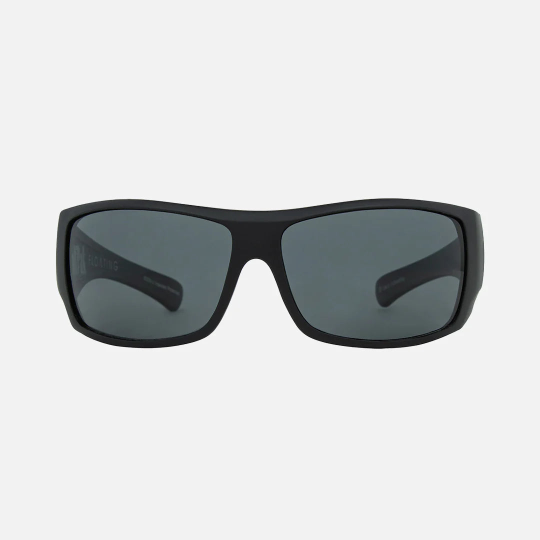 carve Wolfpak Floating Matt Black Frame with Grey Injected Polarized Hydrophobic Lens