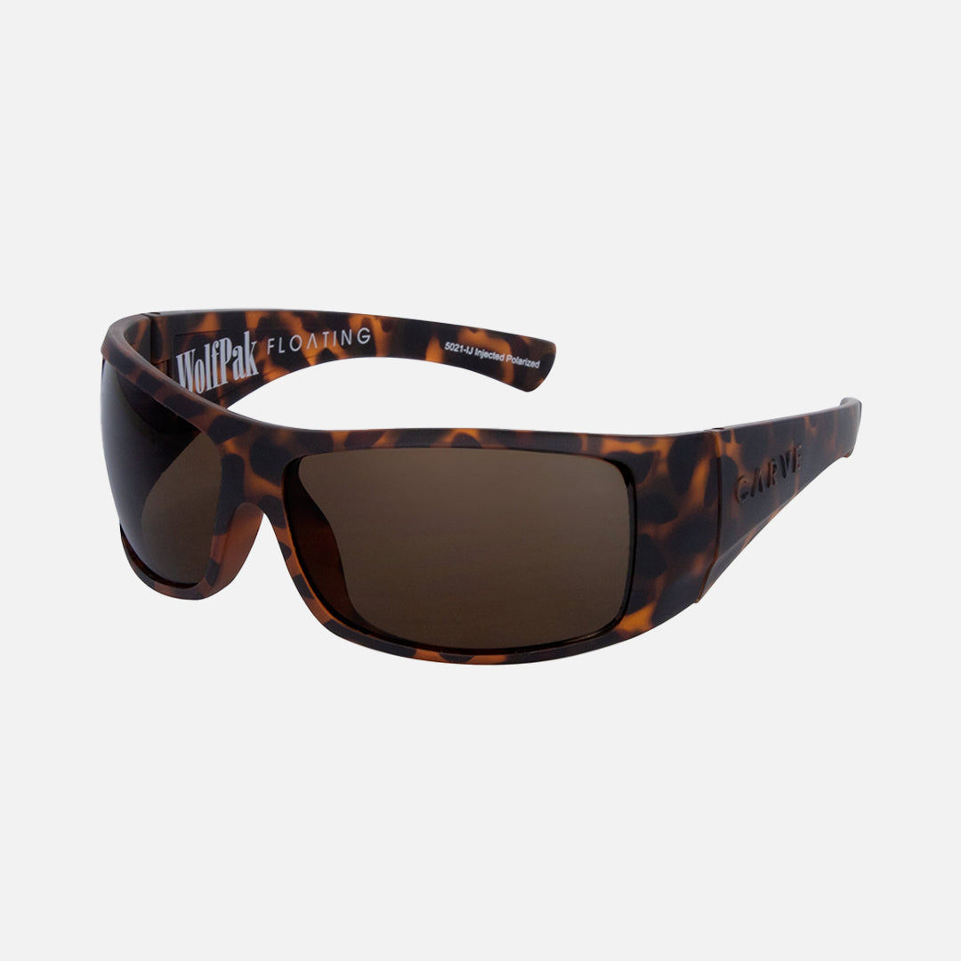 Carve Wolfpak Floating Matt Tort Frame With Grey Injected Polarized Hydrophobic Lens